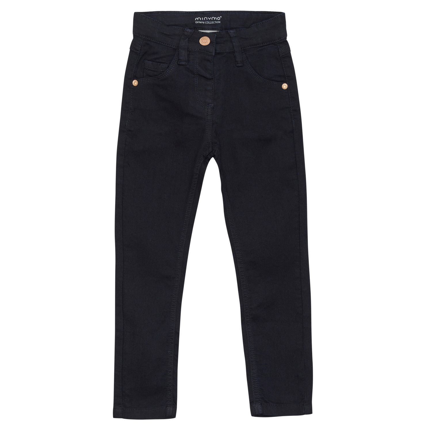 Minymo Pige Jeans i økologisk bomuld - Blue Night - 98