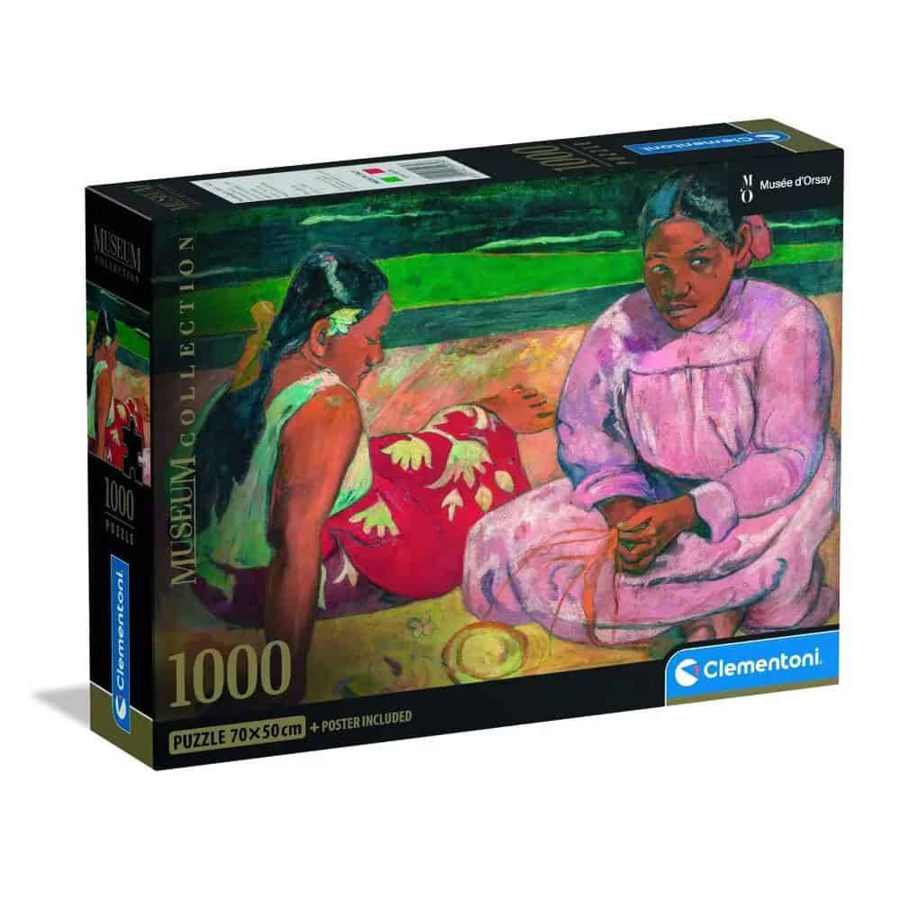 Art Gauguin Tahiti Women 1000-bitars kompakt pussel Clementoni