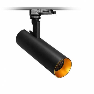 Pipe 25W 24° Svart/Vit 3-Fas-3000K-utan HC