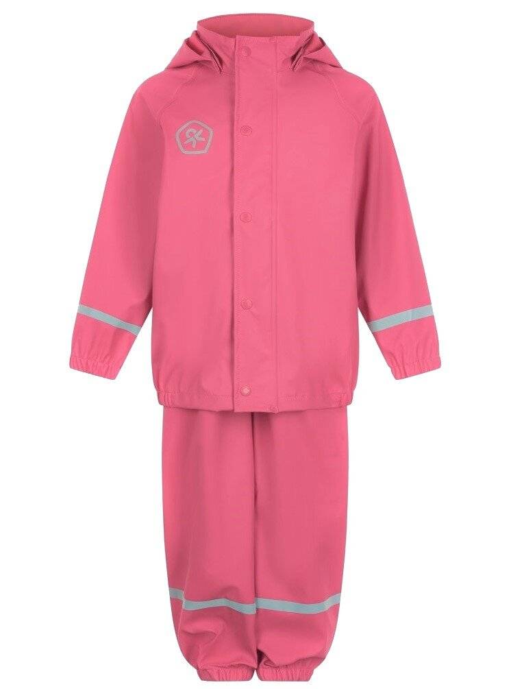 Color Kids Rain Set Solid Barn Honeysuckle
