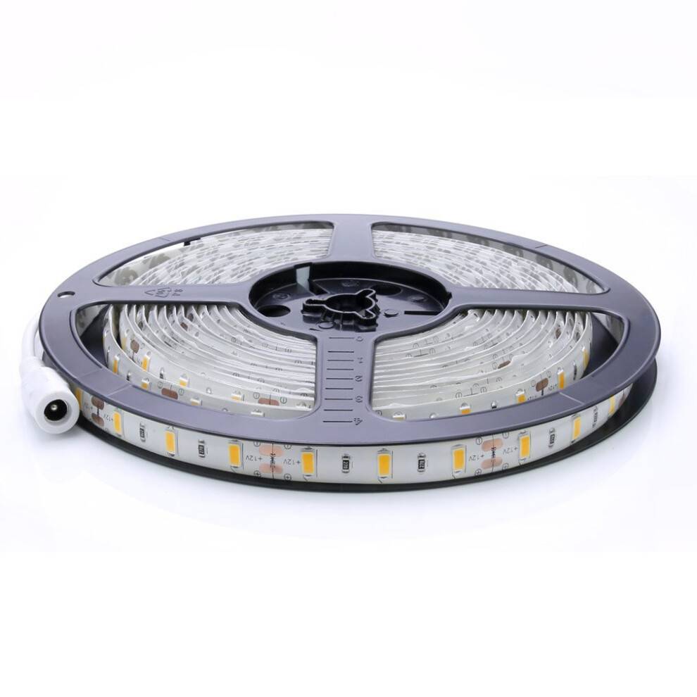 Flexibla 5M  12V 36W SMD 2835X300 LEDs IP20 Varmvita(3000K) LED Strip Band Lights