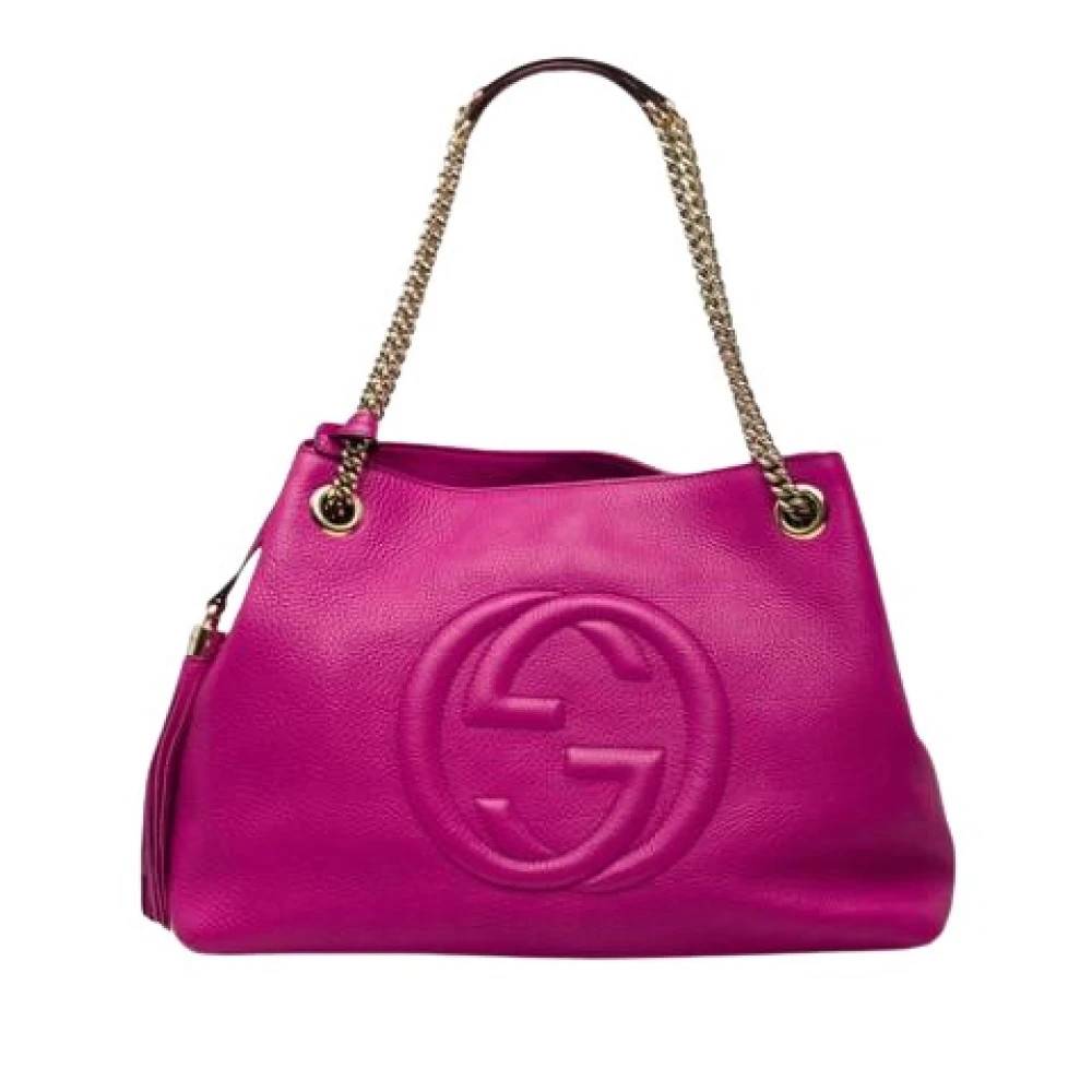 Gucci Vintage - Pre-owned Vintage Axelremsväska Vintage - Dam - ONE Size - Läder