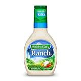 Hidden Valley Original ranch dressing, glutenfria salladsdressingar, 236 ml, förpackning med 3