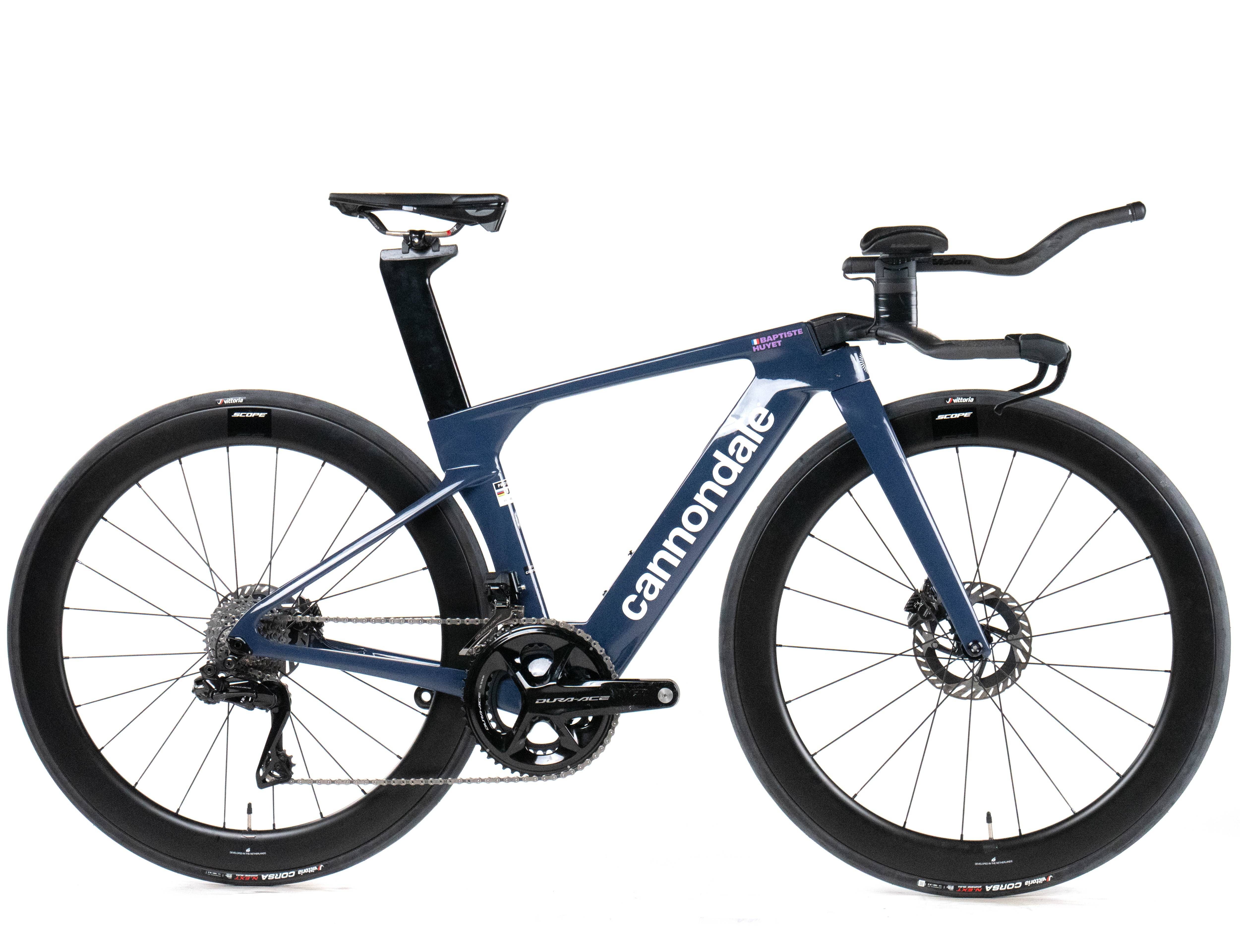 Cannondale Superslice 2024 Baptiste Huyet size XS Team Unibet Rose Rockets Shimano Dura Ace Di2 2x12sp - Bikeroom / XS / Team Unibet Tietema Rockets