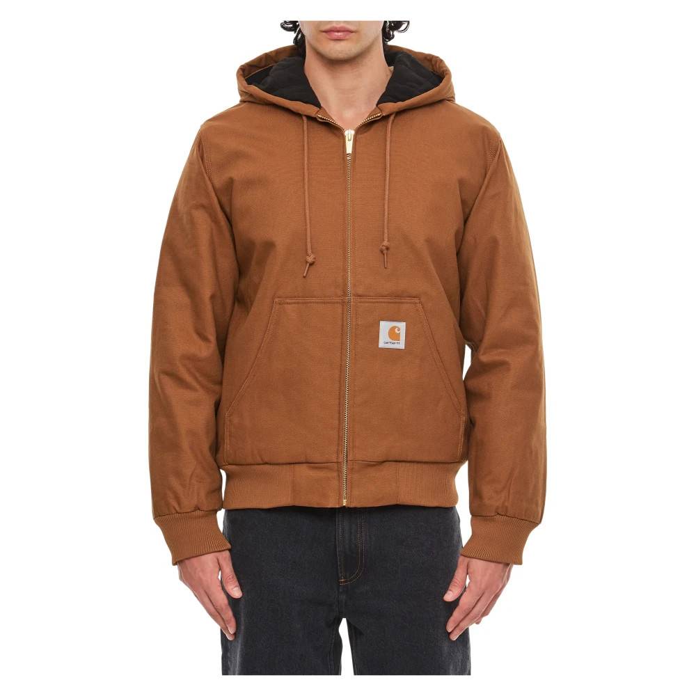 Carhartt Wip Active Jacket (Winter) - Jakker - Herre - Brun - L - Bomuld