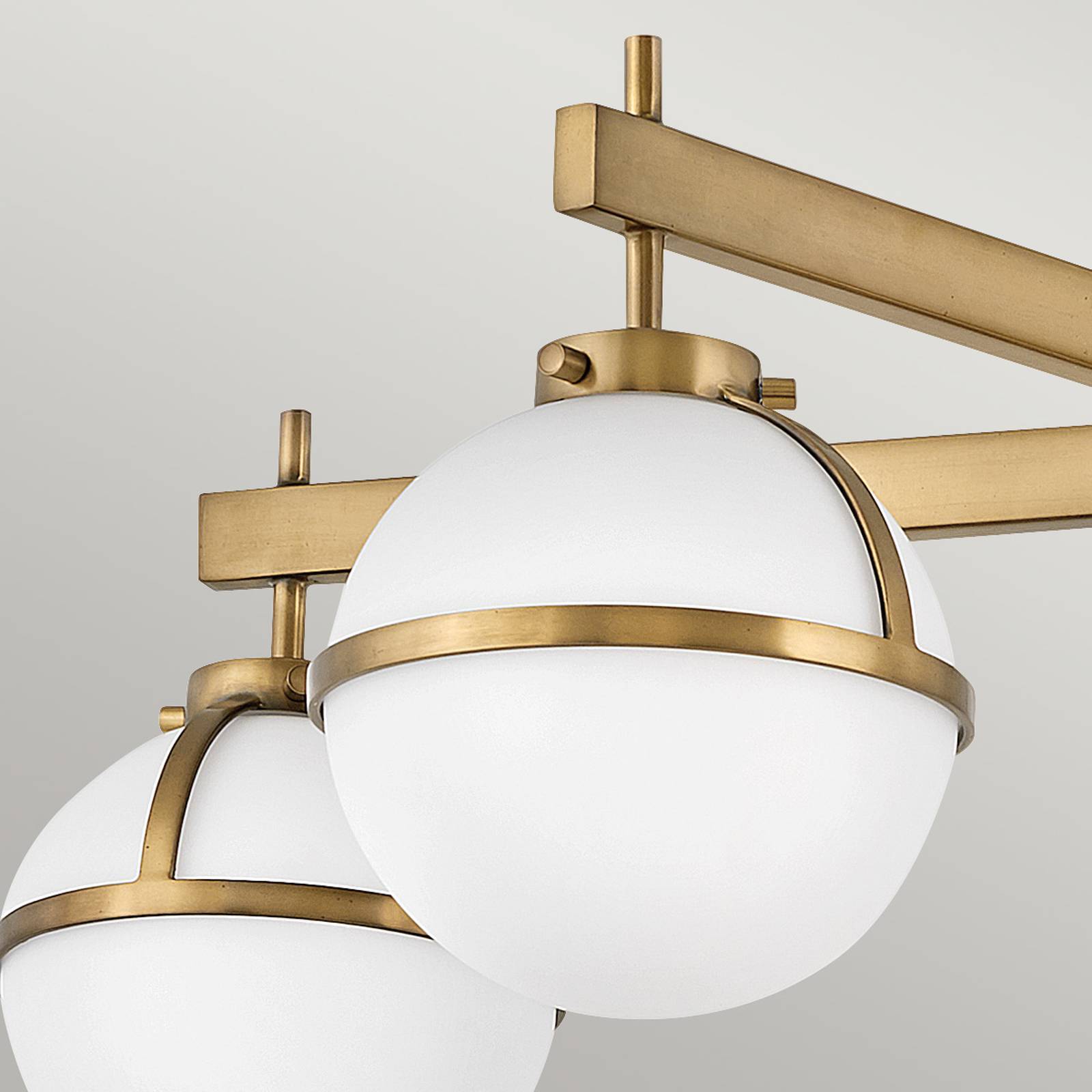 HINKLEY Taklampa Hollis, dimbar, Mässing / guld, Badrum, Metall, Taklampa