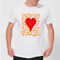 I Love You As Much As I Love Pasta Men's T-Shirt - White - 5XL - White