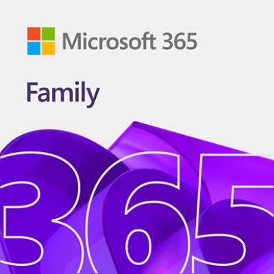 Microsoft Office 365 Family Kontorpakke 1 licens(er) 1 År --> På fjernlager, levevering hos dig 20-10-2026
