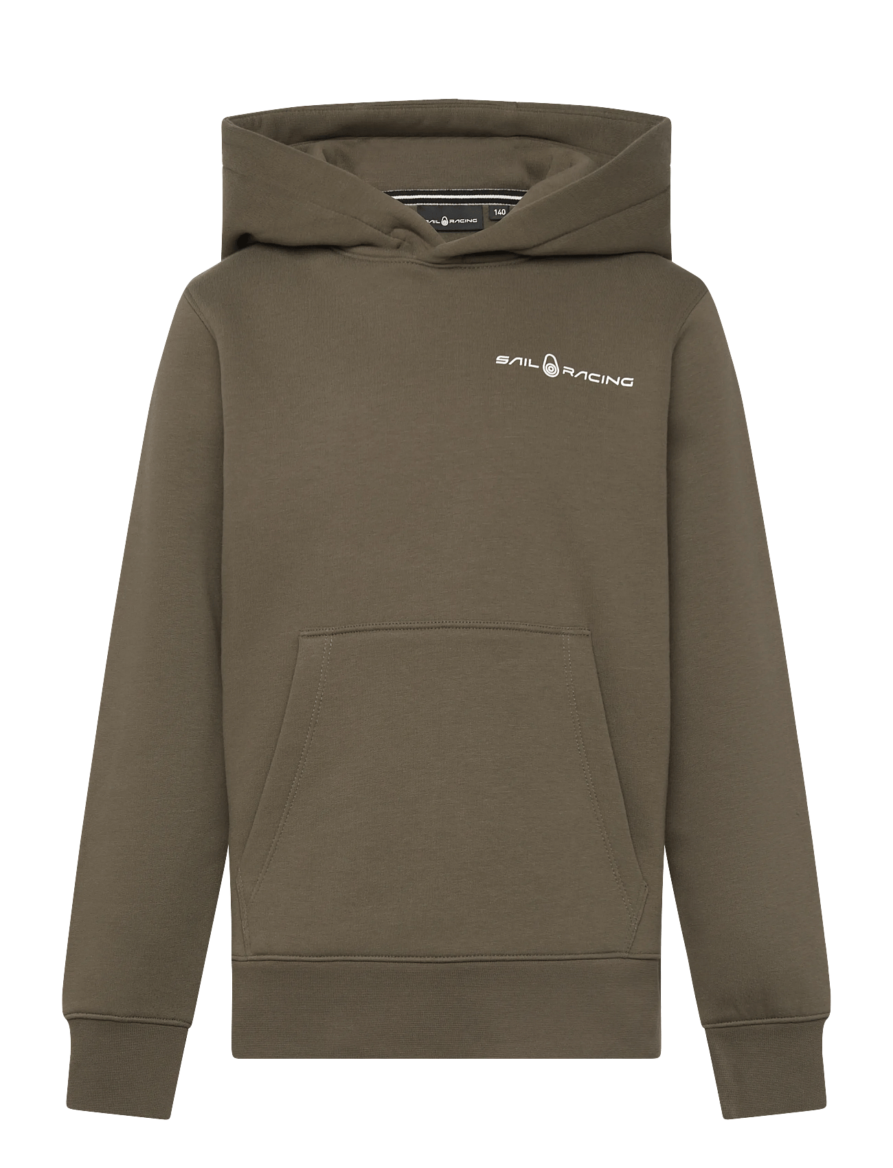 Sail Racing Jr Bowman Logo Hood - Brown - 158