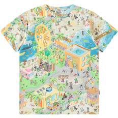Molo Riley Stl. 10 år / 140 cm pojkar - Kortärmade T-shirts Från Magasin - Multi (10 år / 140 cm)
