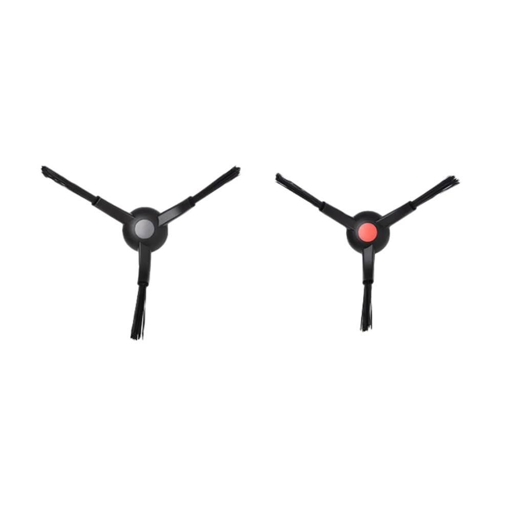 Sidoborstar i 2-pack - passar till Eufy Omni S1, Svart