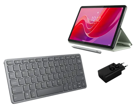 Lenovo Tab M11 11 4GB 128GB + Pen, Folio, Adaptor & Keyboard MediaTek Helio G88-processor 2,00 GHz , Android 13 eller senare, 128 GB eMMC