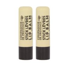 COMPAGNIE DE PROVENCE - 2 x Lip Balm Shea Butter 4,7 ml