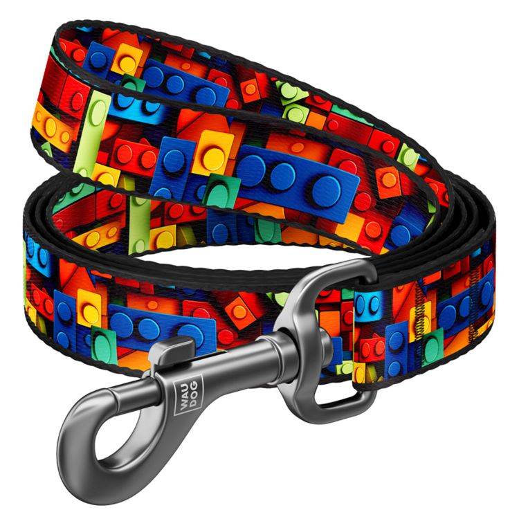 WAUDOG Hundkoppel Blocks (15mm x 300cm)