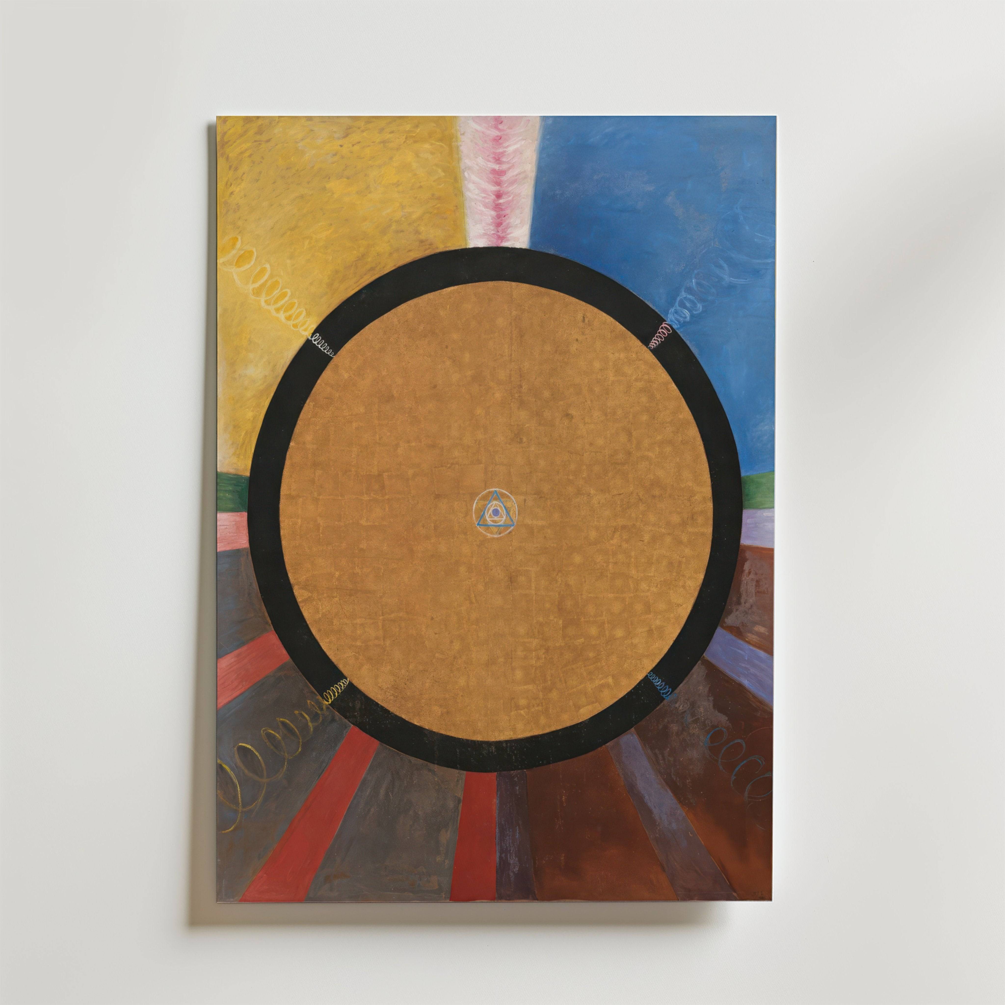 Hilma af Klint Altarpiece Poster - Fine Art Poster 21x30 cm