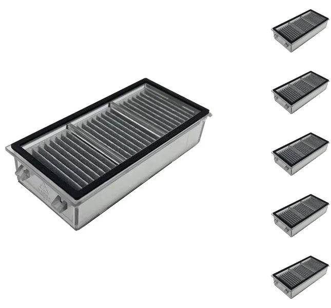 5 stk. Dreame X50 Ultra støvsugerfilter i plastic og microfiber