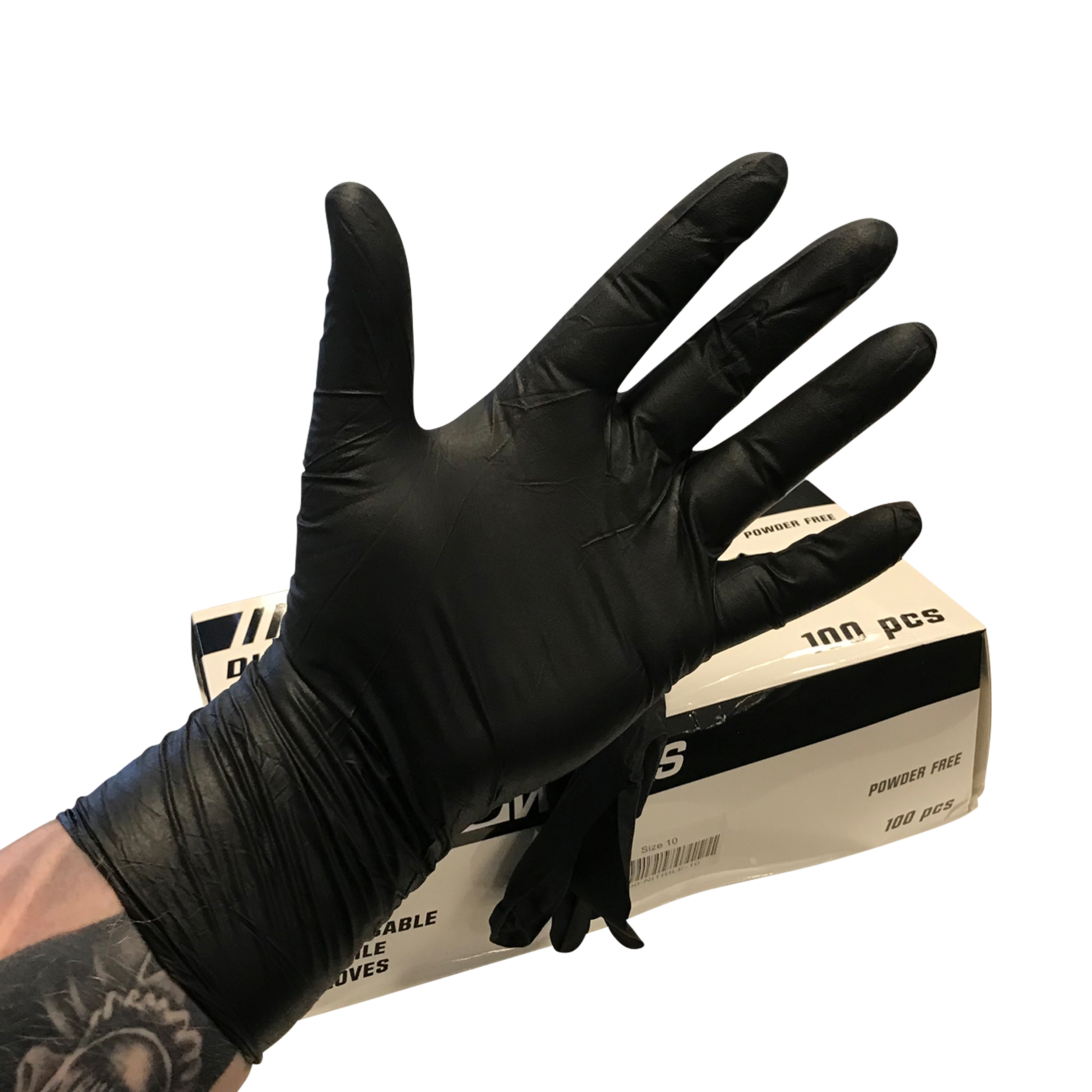 Nitrilhandskar Premium Proworks 100st SvartL