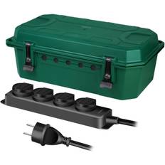 LogiLink Skyddsbox med grenuttag 4-vägs IP54