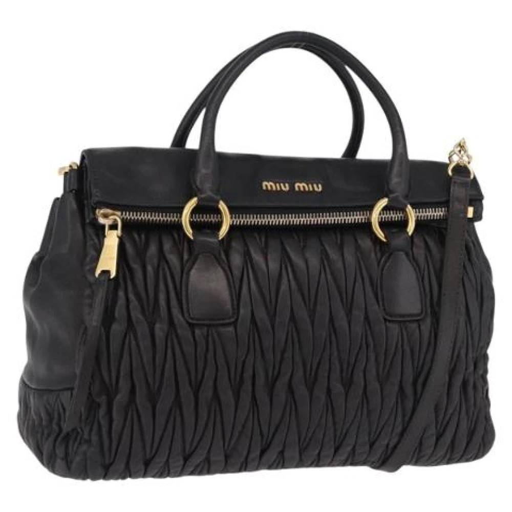 Miu Miu Pre-owned - Pre-owned Handväska Vintage - Dam - ONE Size - Läder