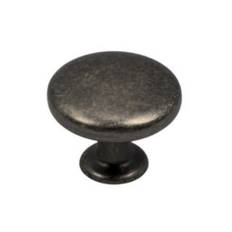 Jasa, Møbelknop, matteret tin-look, Ø30 mm