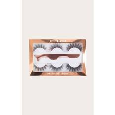 Oh My Lash AM to PM 3 Lashes and Eyelash Applicator, Black - One Size