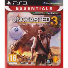 Uncharted 3 Drakes Deception Playstation 3 PS3 Essentials Nordic (Begagnad)