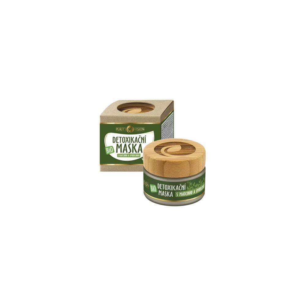 Purity vision Bio Detox Mask med Matcha och Spirulina - 40ml