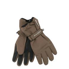 MIKK-LINE Polyester Gloves |Brown |122/128