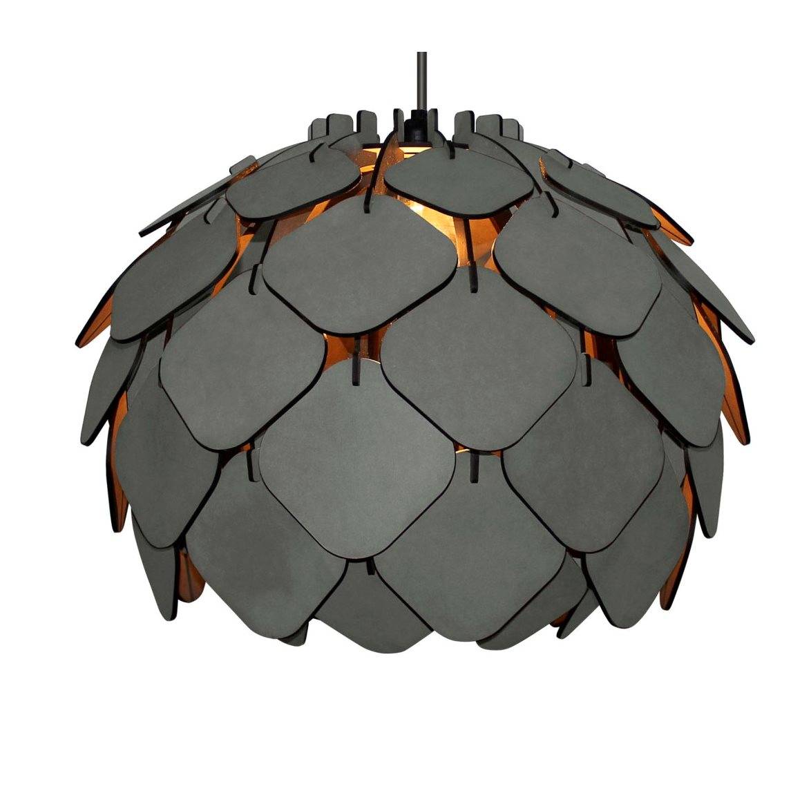 Wennersten Design Getterön Taklampa, Betonggrå Large