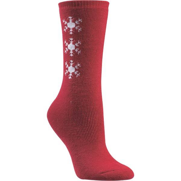 Seger Lillen Junior Sock - Red - Strl 34/36