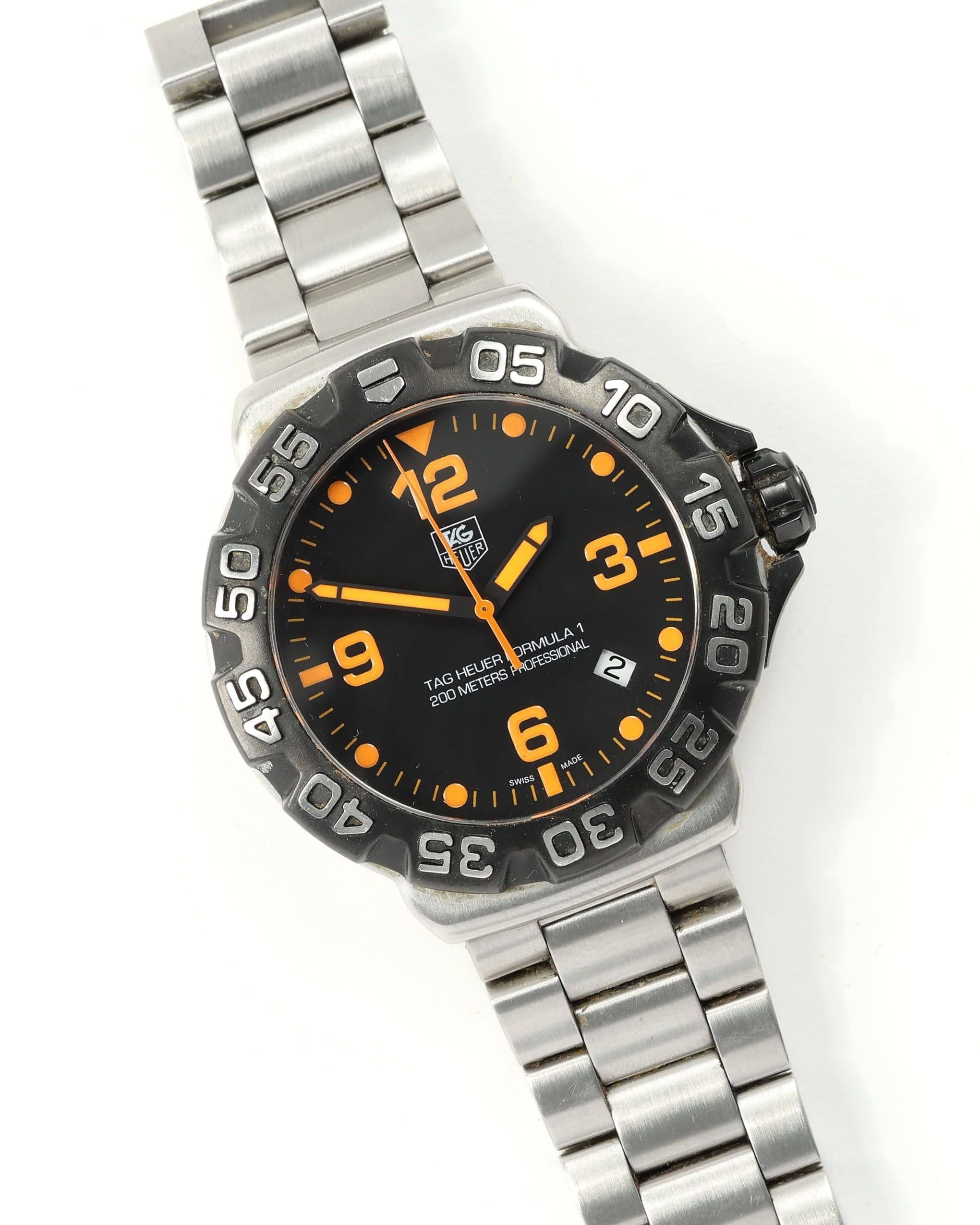 Tag Heuer Formula 1 41mm Watch - Black - One Size