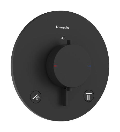 Hansgrohe Ecostat Comfort S duschblandare, svart
