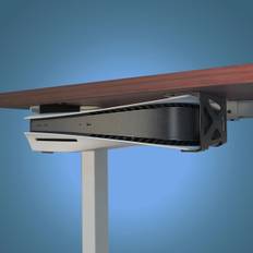 Monzlteck Under Desk Holder til PS5, Stealth Mount kompatibel med Playstation 5 Disc & Digital Edition konsol black