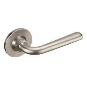 Dørhåndtag - Indendørs / Udendørs - Mat nikkel 113 mm (P6052)