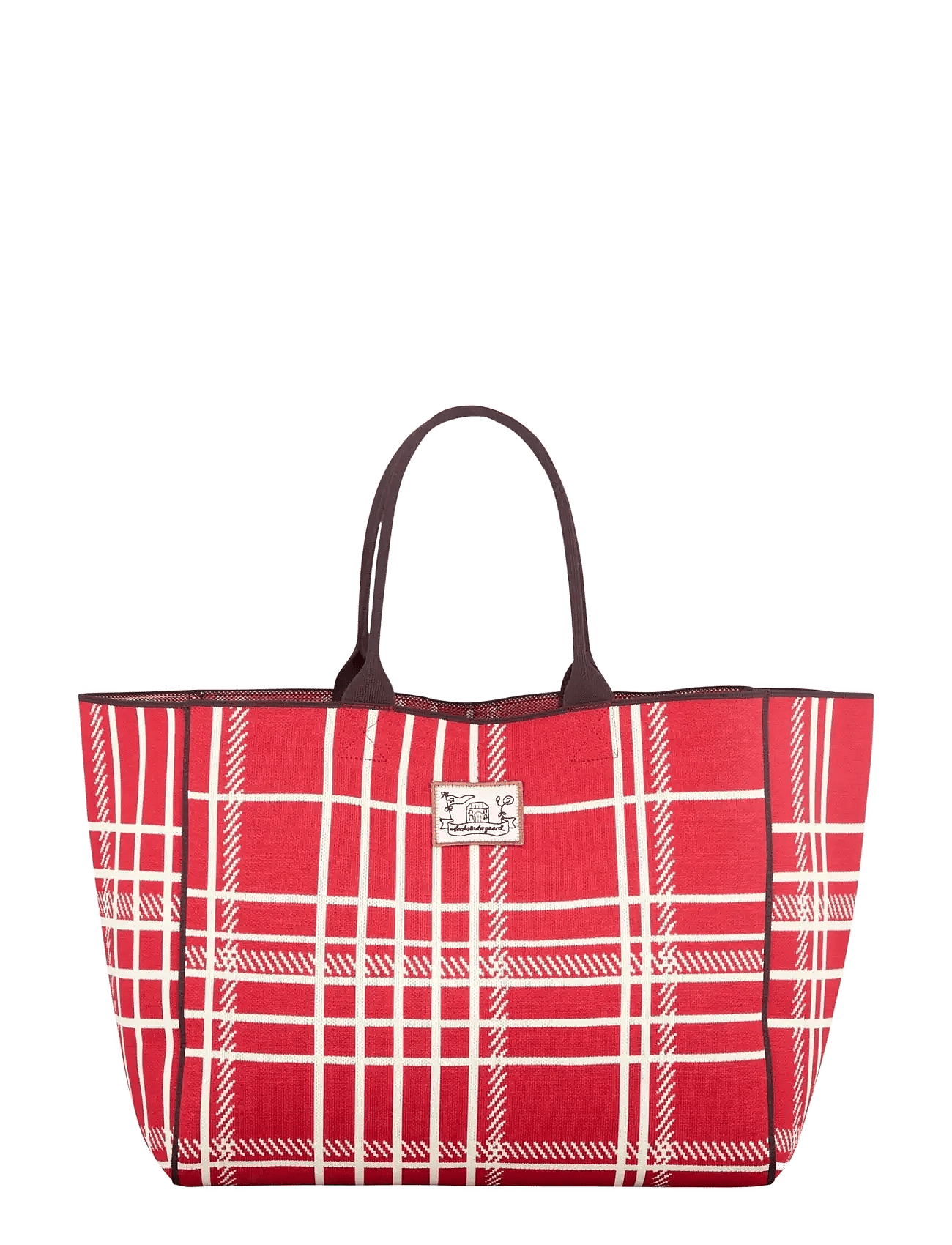 Becksöndergaard Grid Josie Bag - Red - 42X 35 cm