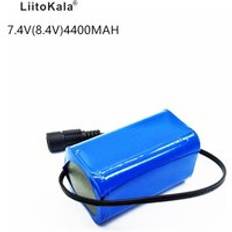 Li-ion batteri 7.4v 8.4v 4400 mah batteripaket 18650 batteri 4.4ah uppladdningsbart batteri för cykel / cctv / kamera / elektrisk h