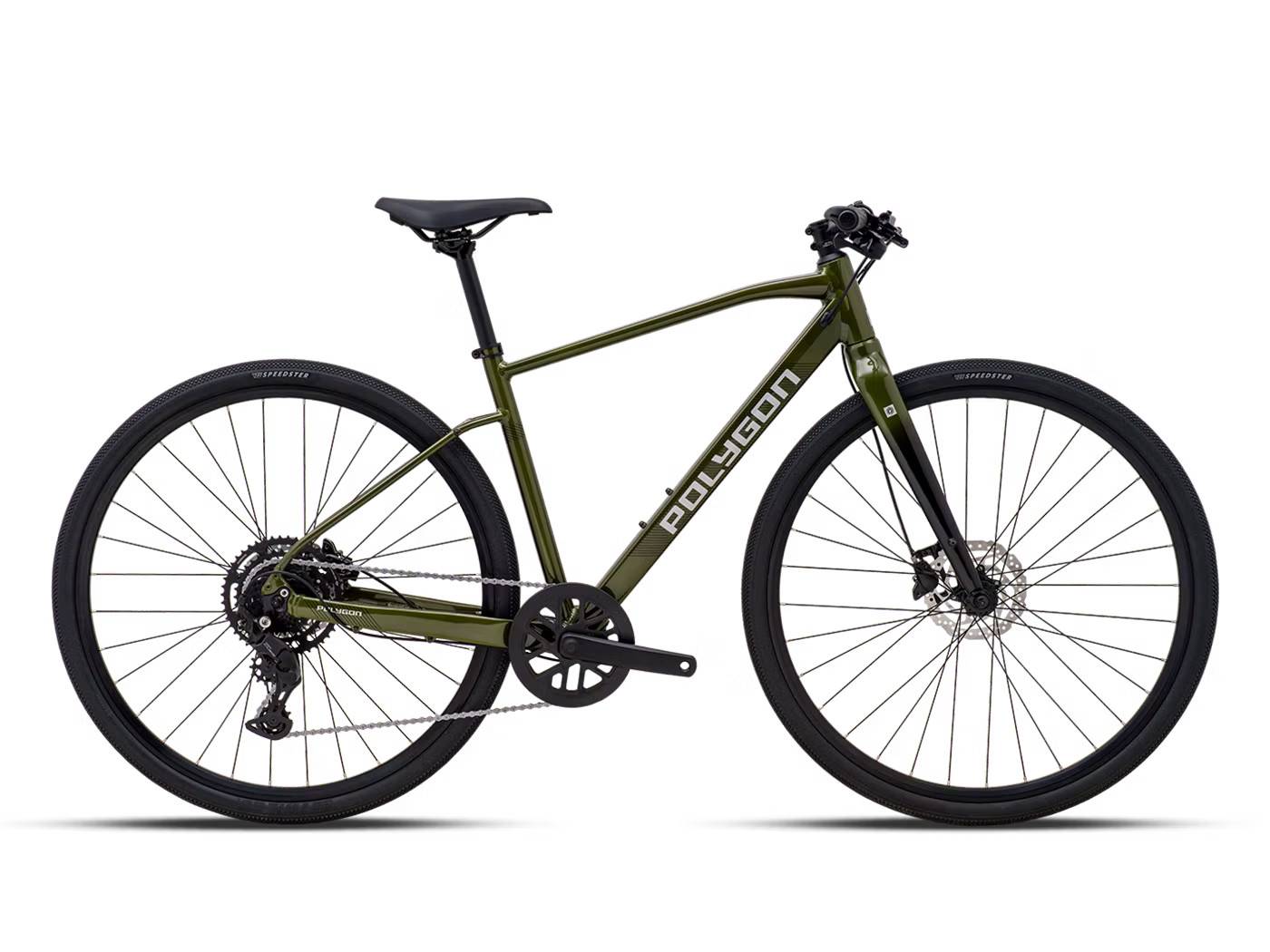 Polygon Path 3: Olive Green / XL