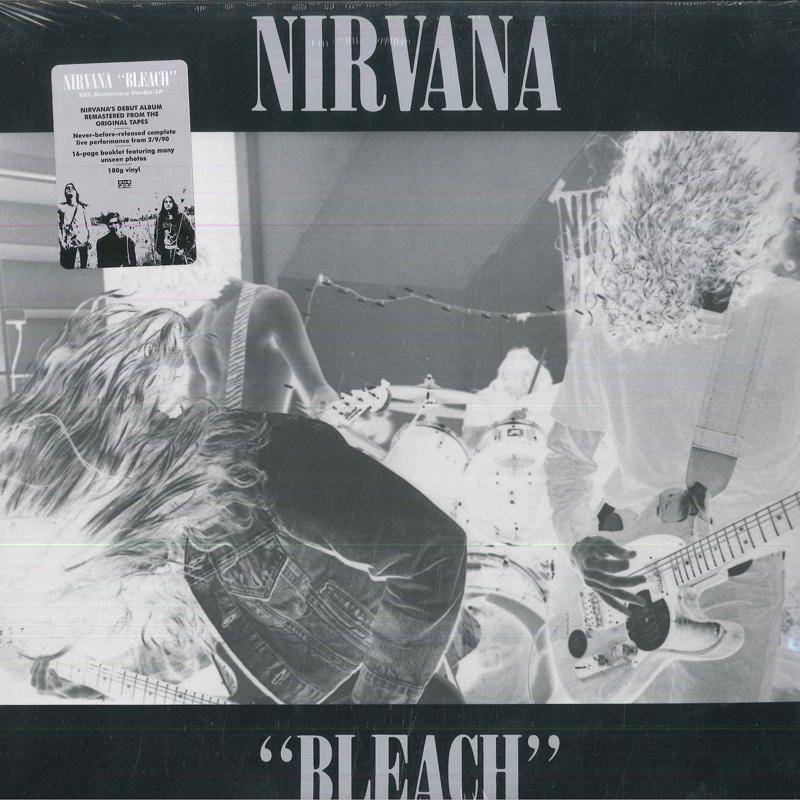 LP-skiva NIRVANA - Bleach (-180 g) SP834 Sub Pop 2009 US Rock