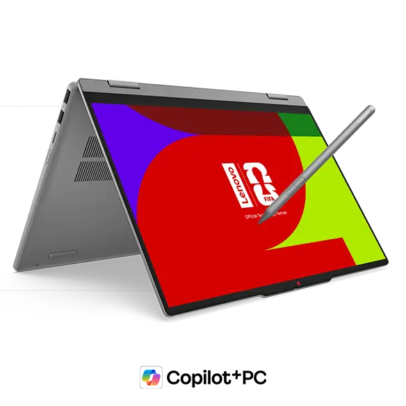 Lenovo IdeaPad 5a 2-in-1 Gen 11 14" AMD AMD Ryzen AI 5 430-processor 2,00 GHz op til 4,50 GHz, Windows 11 Home 64, 512 GB SSD M.2 2242 PCIe Gen4 QLC