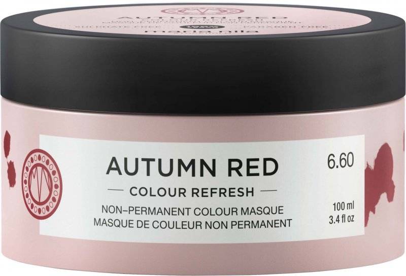 Maria Nila - Colour Refresh Non-Permanent Colour Masque 6.60 Autumn Red 100ml