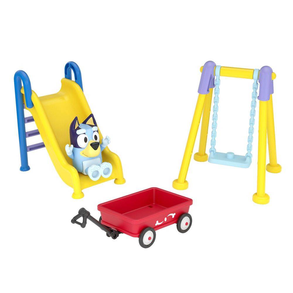 Bluey Playset med Legeplads Bluey Legesæt med Figur 90078