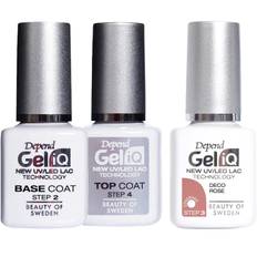 Depend Cosmetic Gel iQ Base & Top Coat + Choose 1 Gel Polish Color