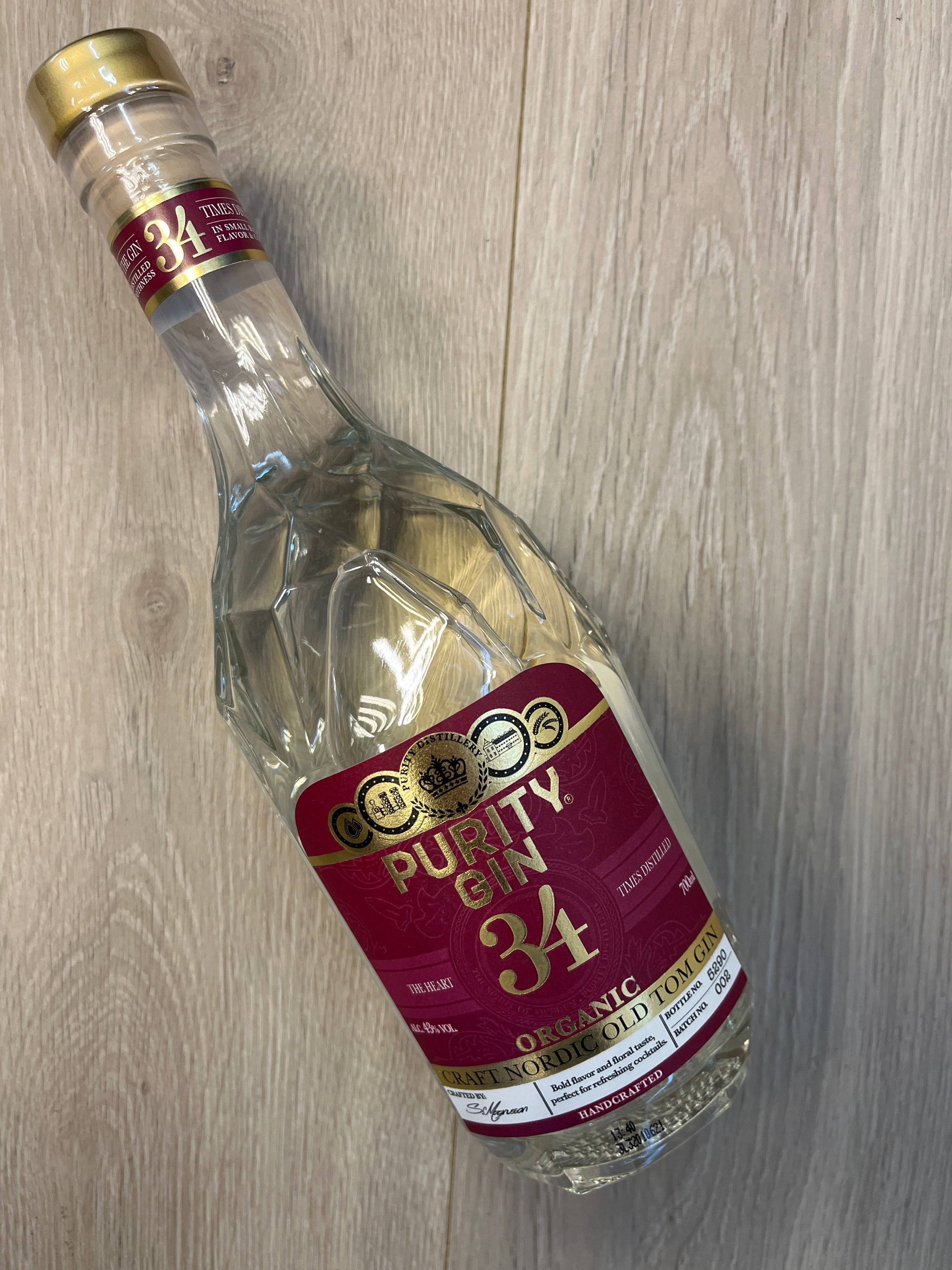 PURITY CRAFT NORDIC OLD TOM GIN 43% ØKO PURITY GIN (70CL)