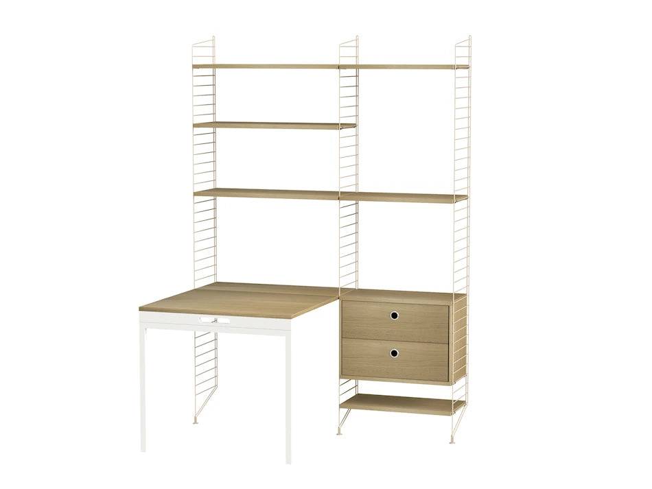 Kontor, bundle E fra String Beige - eg - Jacobsen Plus