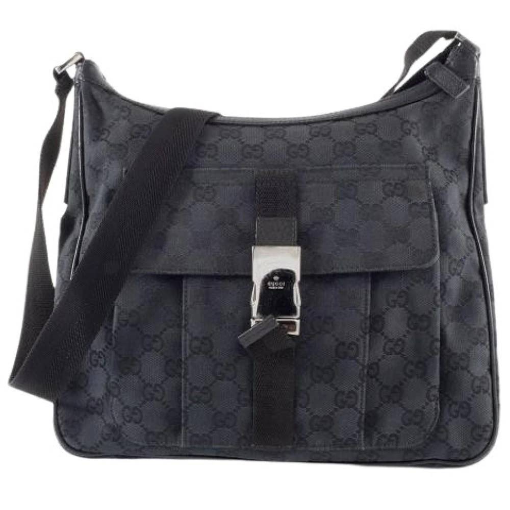 Gucci Vintage Pre-owned Cross Body Bag - Vintage - unisex - Sort - ONE SIZE -