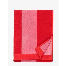 Marimekko Home JUHLARAITA HAND TOWEL 50X70 CM - Badrumstextilier - RED, PINK / red
