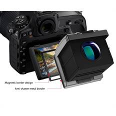 GGSFoto LCD Okular för Nikon D850 Svart