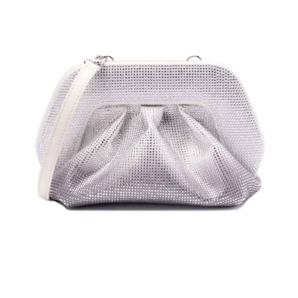 THEMOIRè Gea Clutch - Tasker - Dame - Grå - ONE SIZE - Uld
