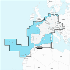 Navionics+ Large Europe, Central & West