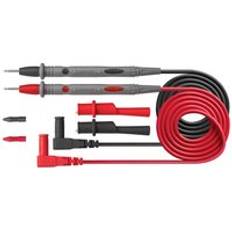 Universal digital 1000v 10a 20a tunn spets nål multimeter multi meter bly sond tråd penna kabel multimeter tester för fluke - Vit